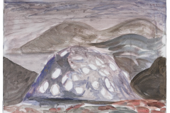 Don-Olsen-Beige-Mound-with-Spots-16x20-2023